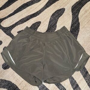 Lululemon Hotty Hot Olive Green Short